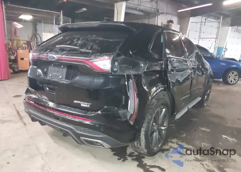 2018 Ford Edge Sport from USA, damaged, VIN 2FMPK4AP4JBC42071